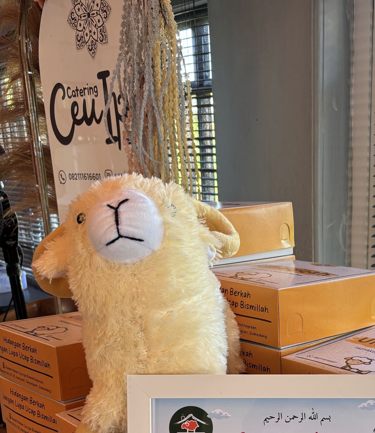 Box paket aqiqah Umaqiqah dikelola Catering Ceu Ipa
